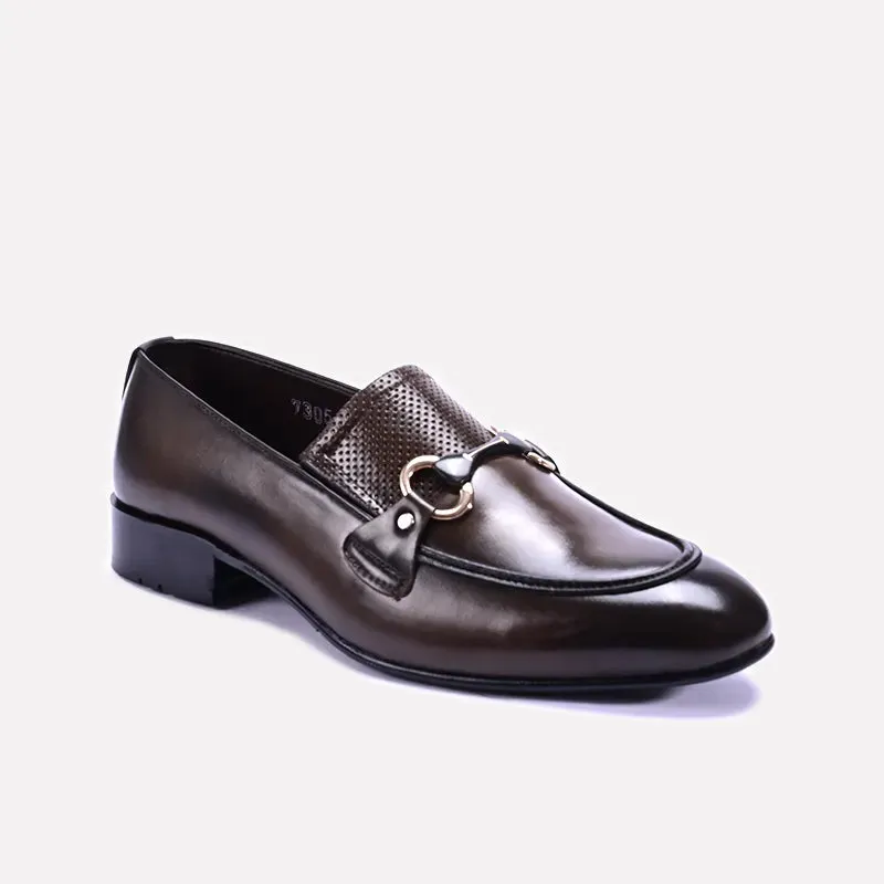 Douglas Brown Loafer Dress Shoes 0111125