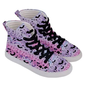 Dripping Sky women's hi-top sneakers [made to order]