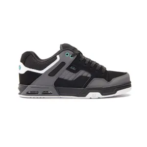 DVS F0000056985 ENDURO HEIR MN'S (Medium) Charcoal/Black/Turquoise Leather & Nubuck Skate Shoes