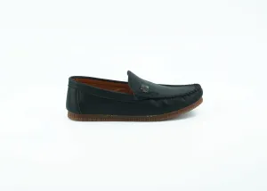 Elegant solid loafers for men