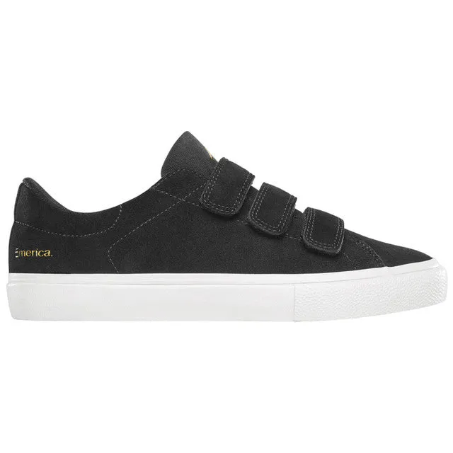 EMERICA LO VCO MEN'S BLACK SKATE SHOES