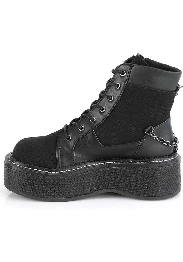 EMILY-114 [Black] | BOOTS [PREORDER]