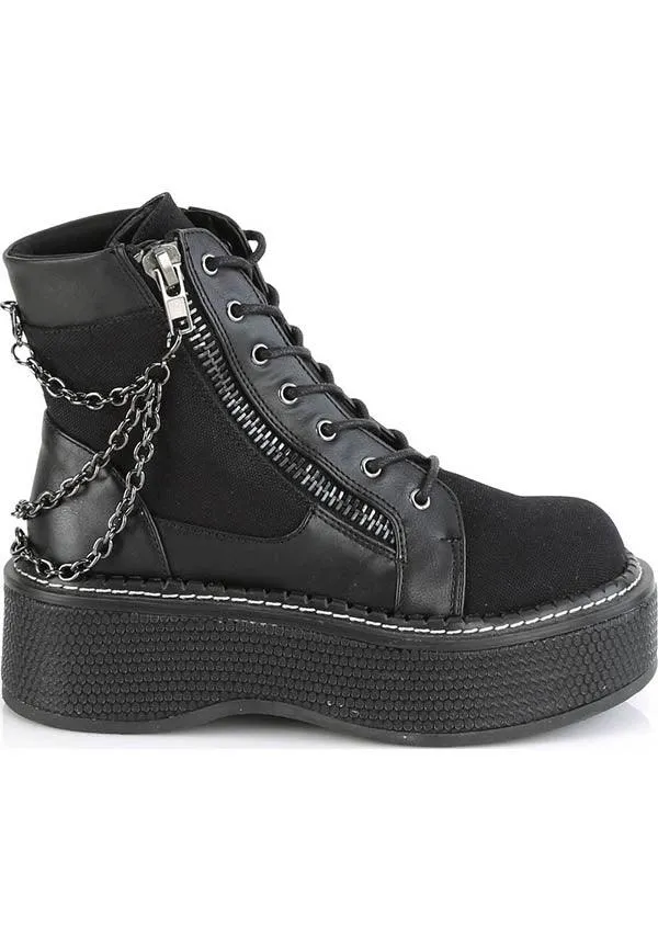 EMILY-114 [Black] | BOOTS [PREORDER]