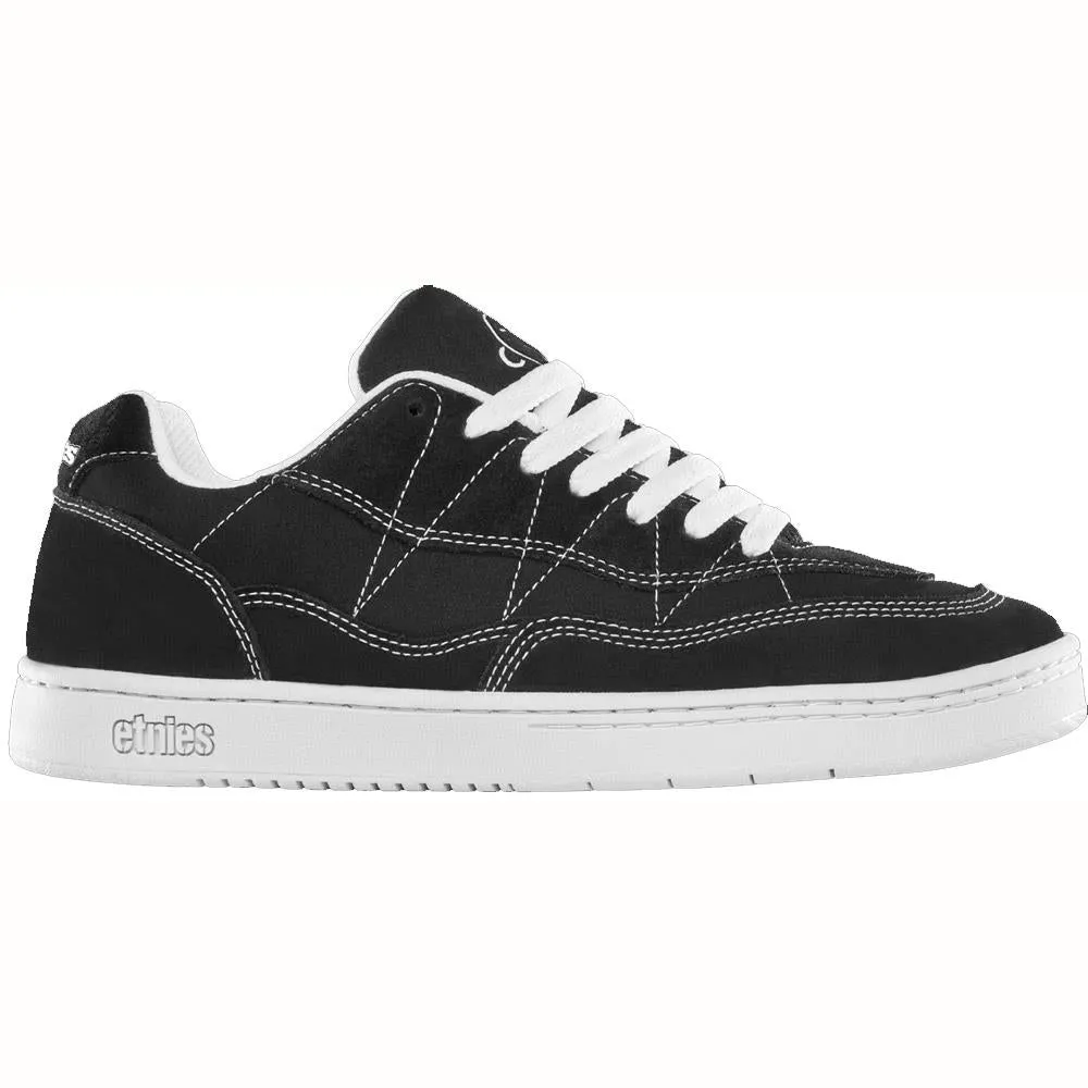 Etnies Snake Black White Skate Shoes