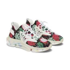 Exotic Dragon Fruit Women's Mesh Sneakers