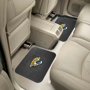 Fanmats Jacksonville Jaguars Back Seat Car Utility Mats - 2 Piece Set