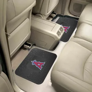 Fanmats Los Angeles Angels Back Seat Car Utility Mats - 2 Piece Set