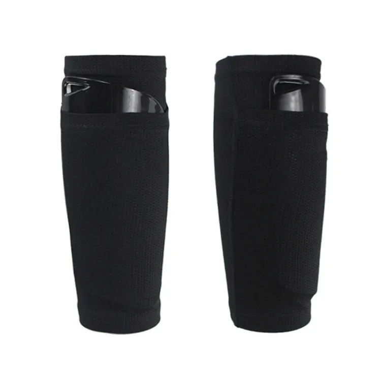 Football Shin Pads Reinforced Shin Pads Sports Calf Pads(Orange M)