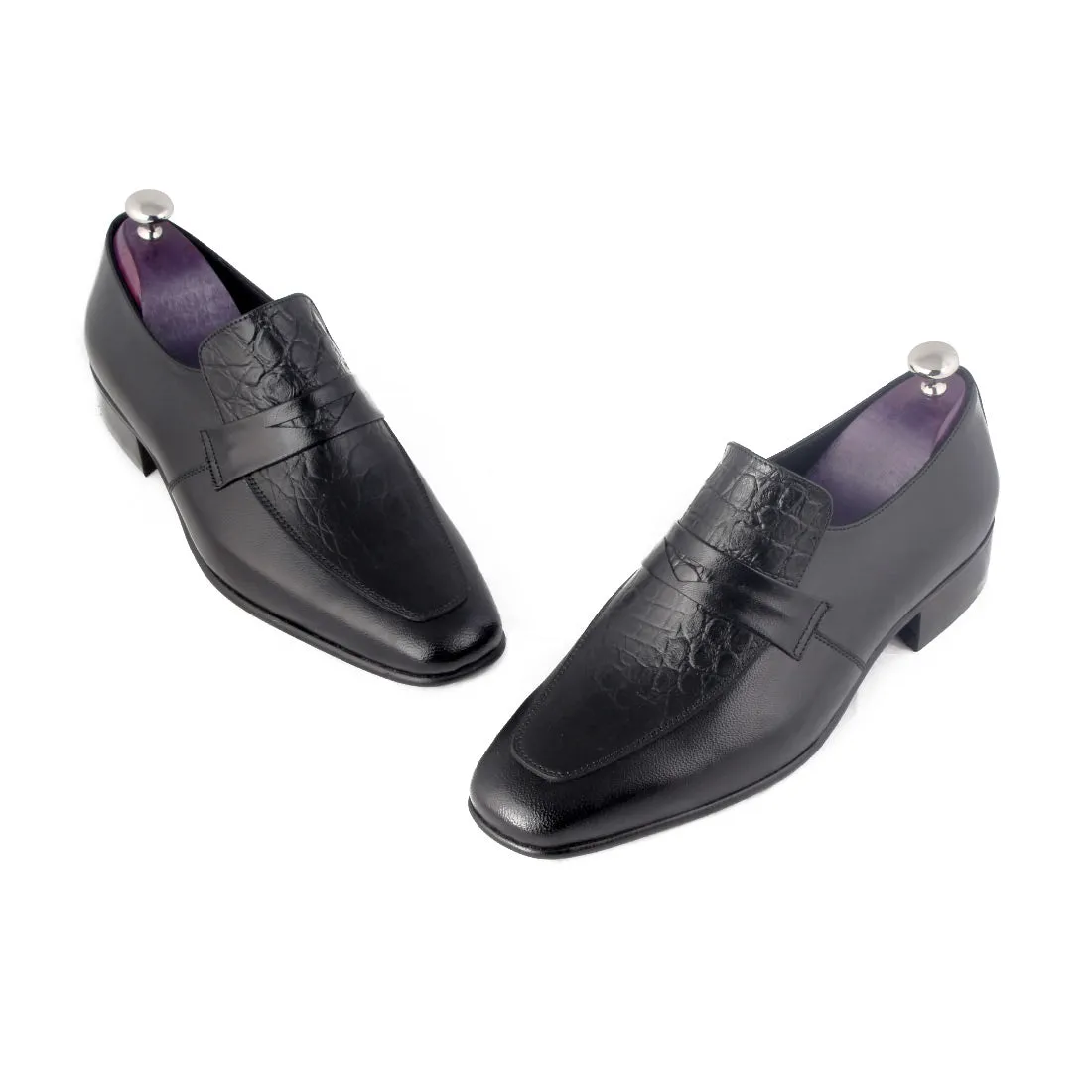 Formal shoes / 100% genuine leather -black -8142