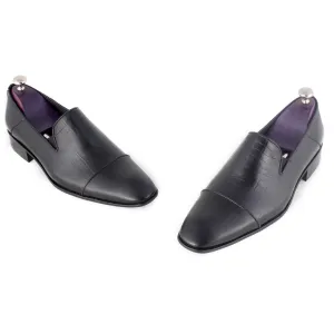 Formal shoes / 100% genuine leather -black -8268