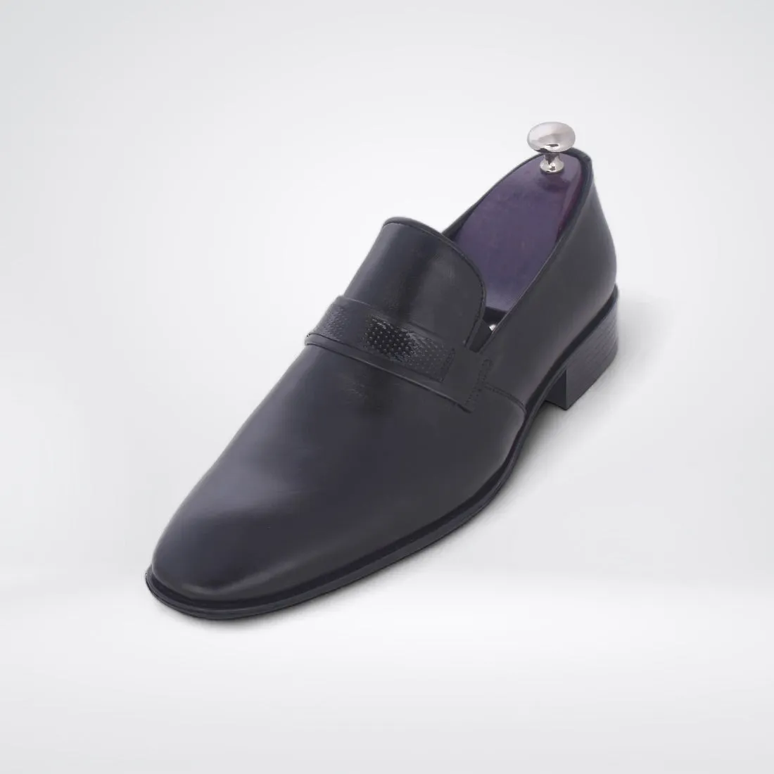 Formal shoes / 100% genuine leather -black -8902