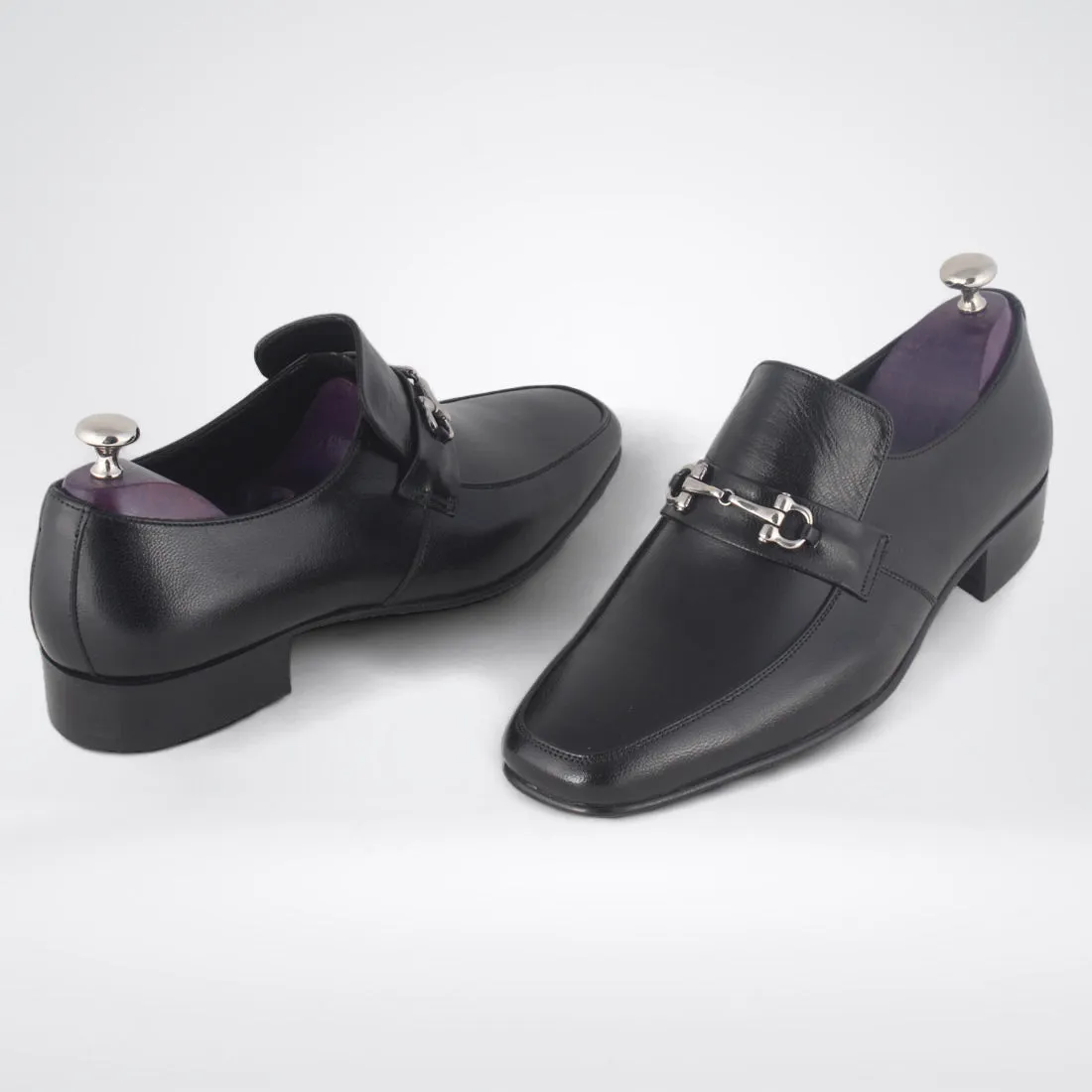 Formal shoes / 100% genuine leather -black -8910