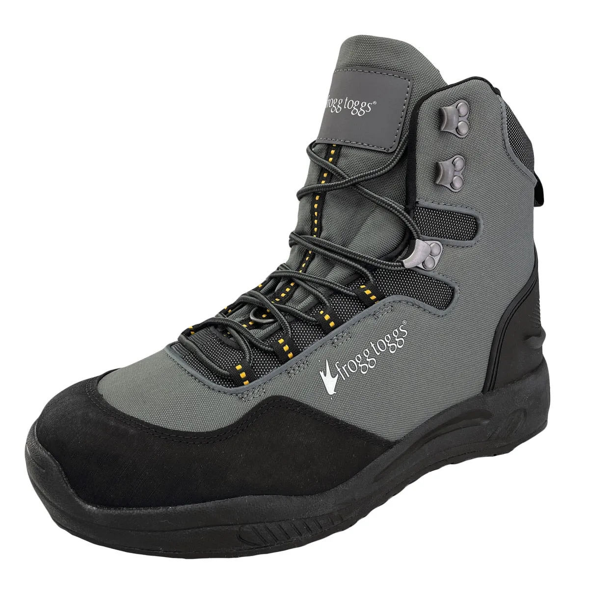 Frogg Toggs Mens Dark Graphite Deep Current Cleated Wading Boot