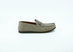 Grey Trendy loafers for men