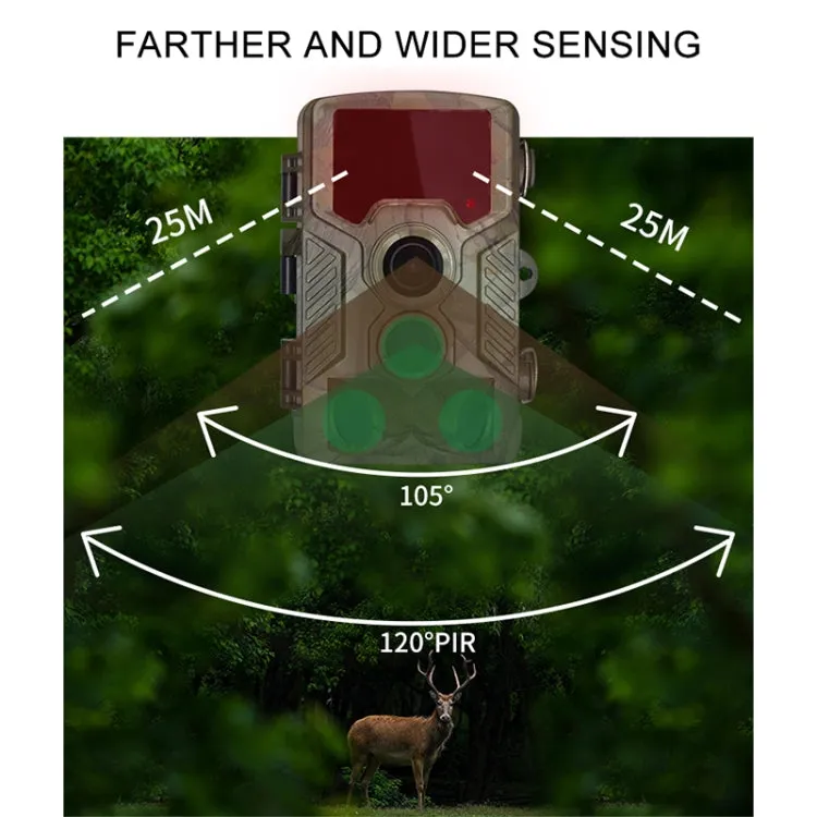 H881 21 Mega Pixels 2.4 inch TFT Screen Hunting Trail Camera