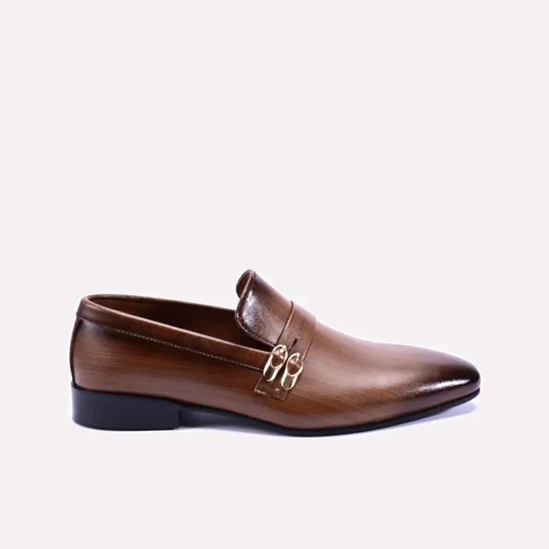 Hadrian Brown Two Tone Shoes 0111177