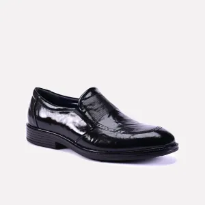 Hampton Black Glossy Dress Shoes 0111240