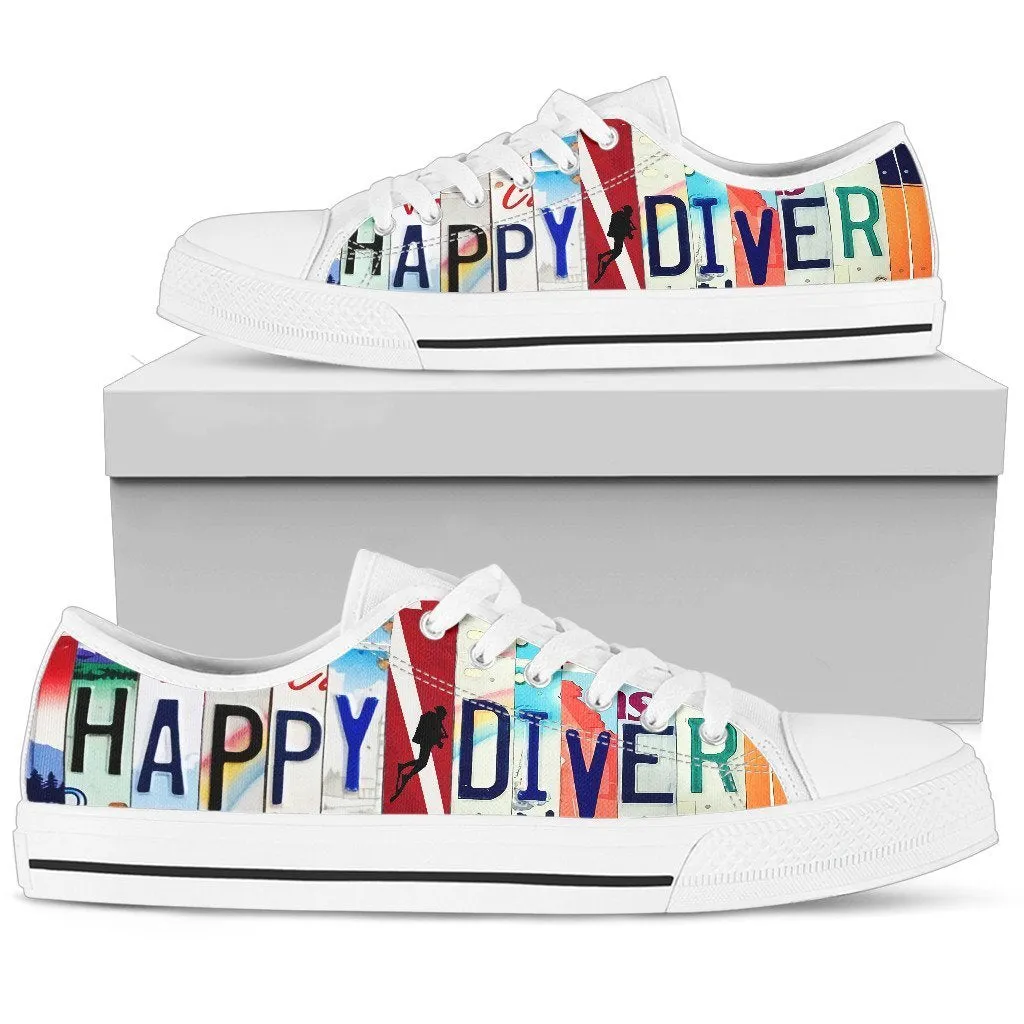 Happy Diver Low Top Shoes