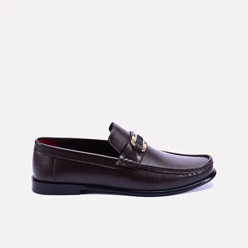 Havoc Brown Formal Dress Loafers 0130813