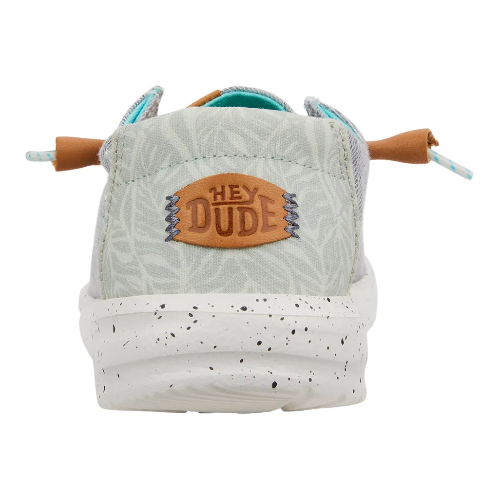 'Hey Dude' Women's Heathered Slub Tropical - Grey