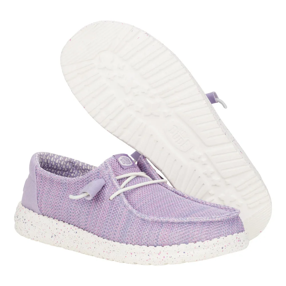 'HEY DUDE' Women's Wendy Stretch - Lilac Multi