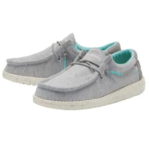 Hey Dude Youth Wally Stretch Grey