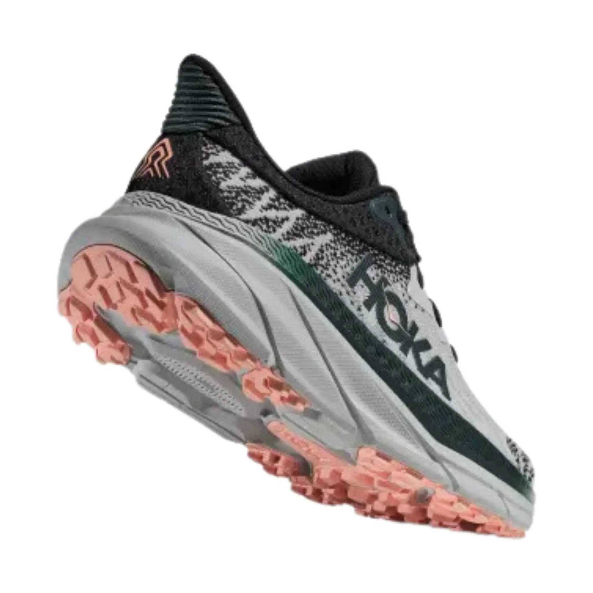 HOKA Women's Challenger 7 Trail Running Shoes - Harbor Mist/Spruce