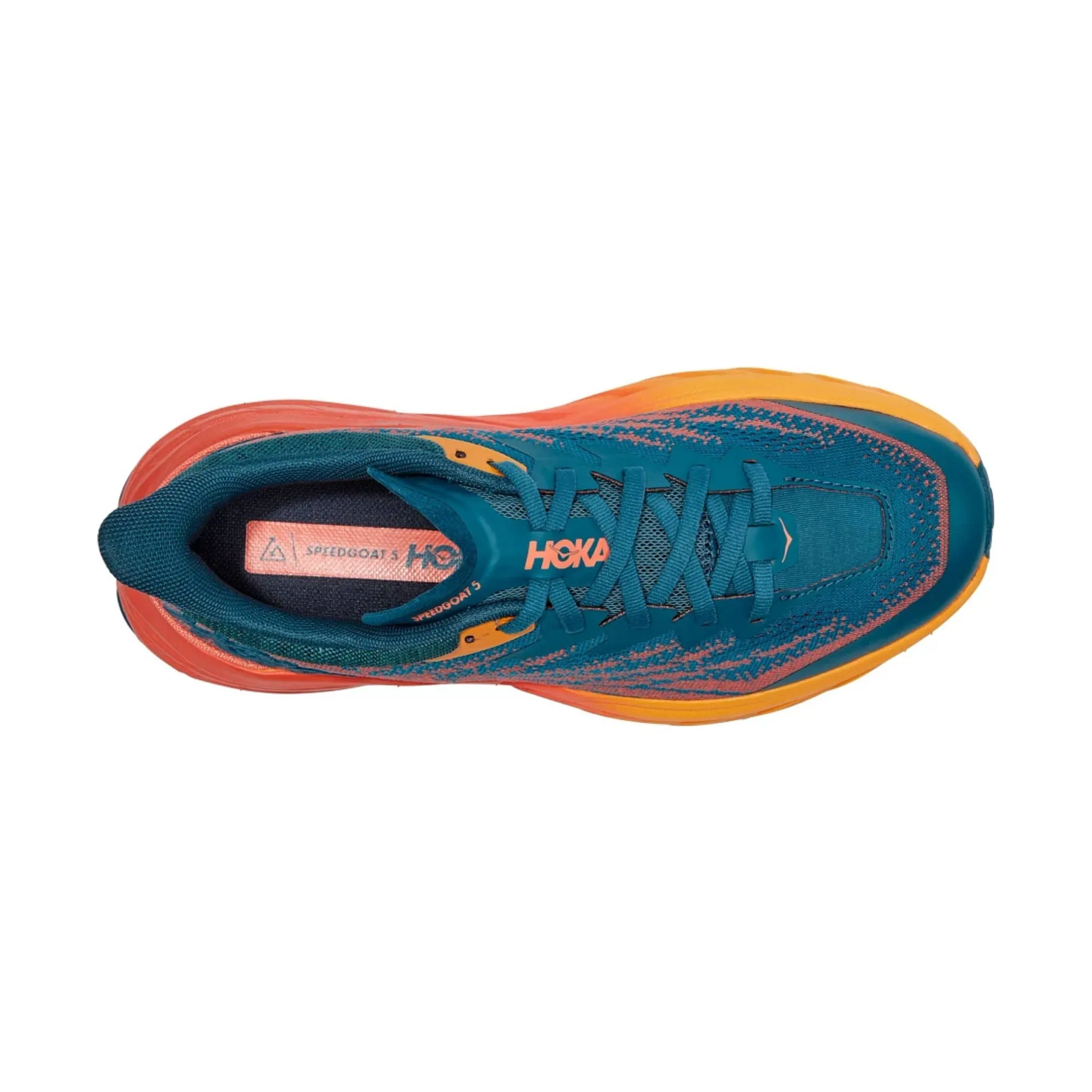 HOKA Women's Speedgoat 5 - Blue Coral/Camellia