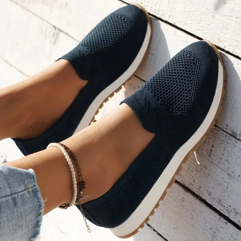 Ivyshape | Breathable Slip-On Sneakers for Women