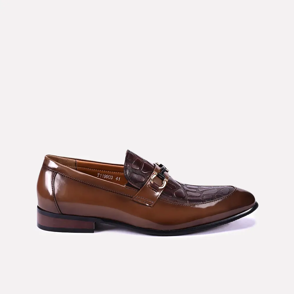 Jacob Khaki Formal Shoes 0111020