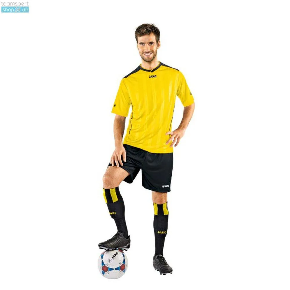 Jako Mens Lemon & Black Sports Jersey