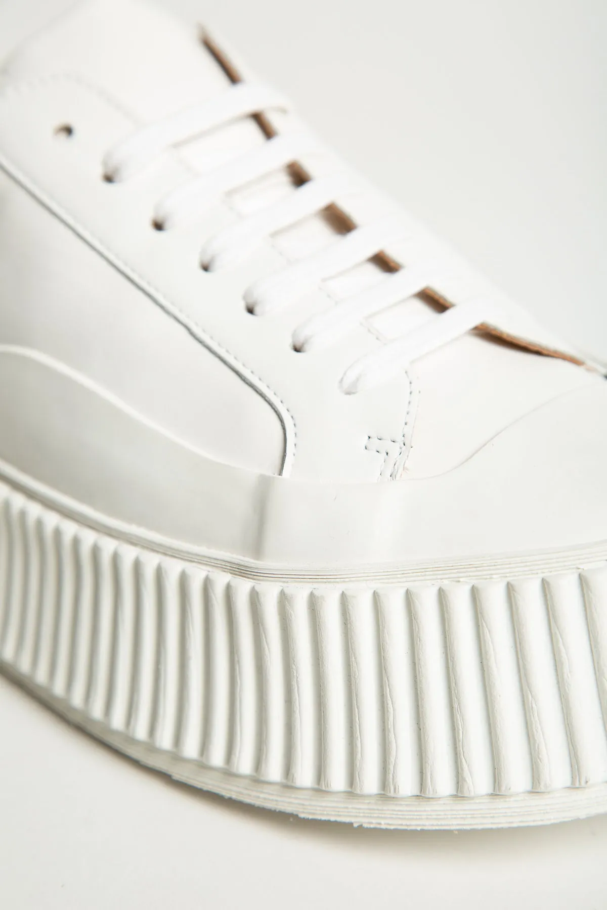 JIL SANDER | AGNELLATO SNEAKERS