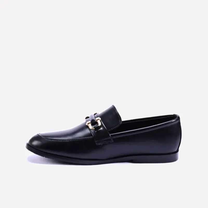 Jorvik Black Horsebit Formal Loafers 0111205