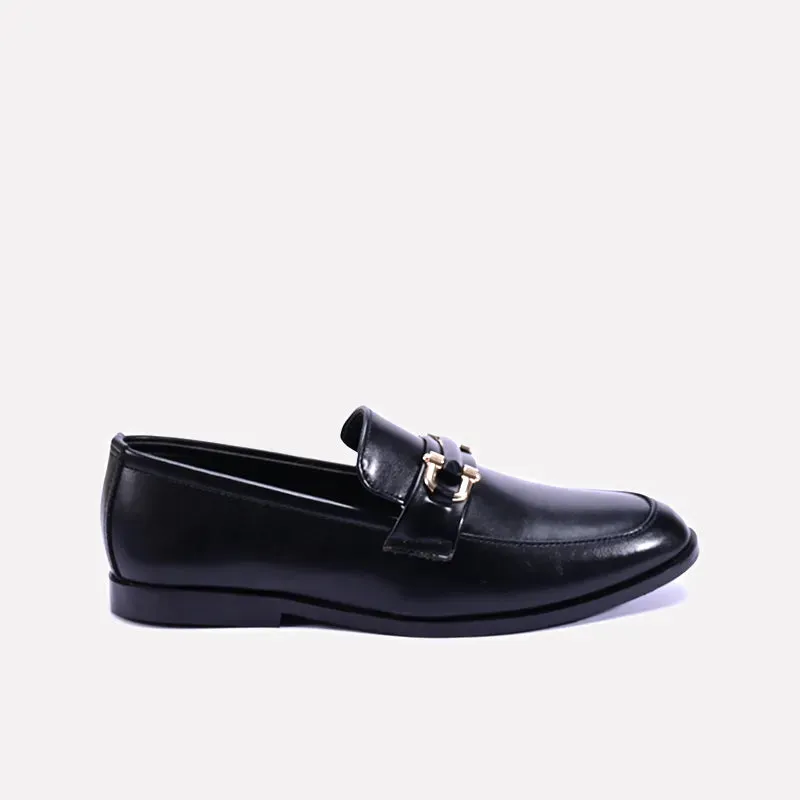 Jorvik Black Horsebit Formal Loafers 0111205