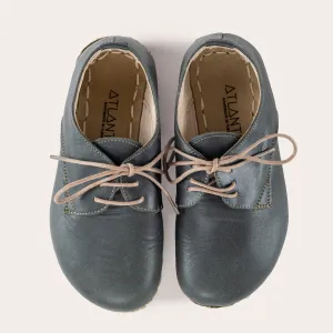 Kid's Green Barefoot Oxfords