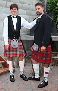 Kilt in New Age Tartan