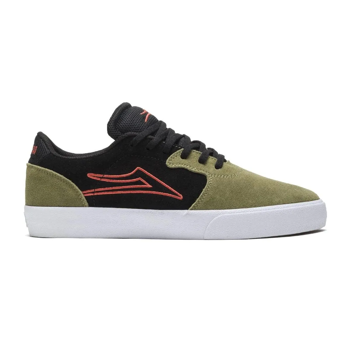 Lakai Cardiff Olive/Black Suede