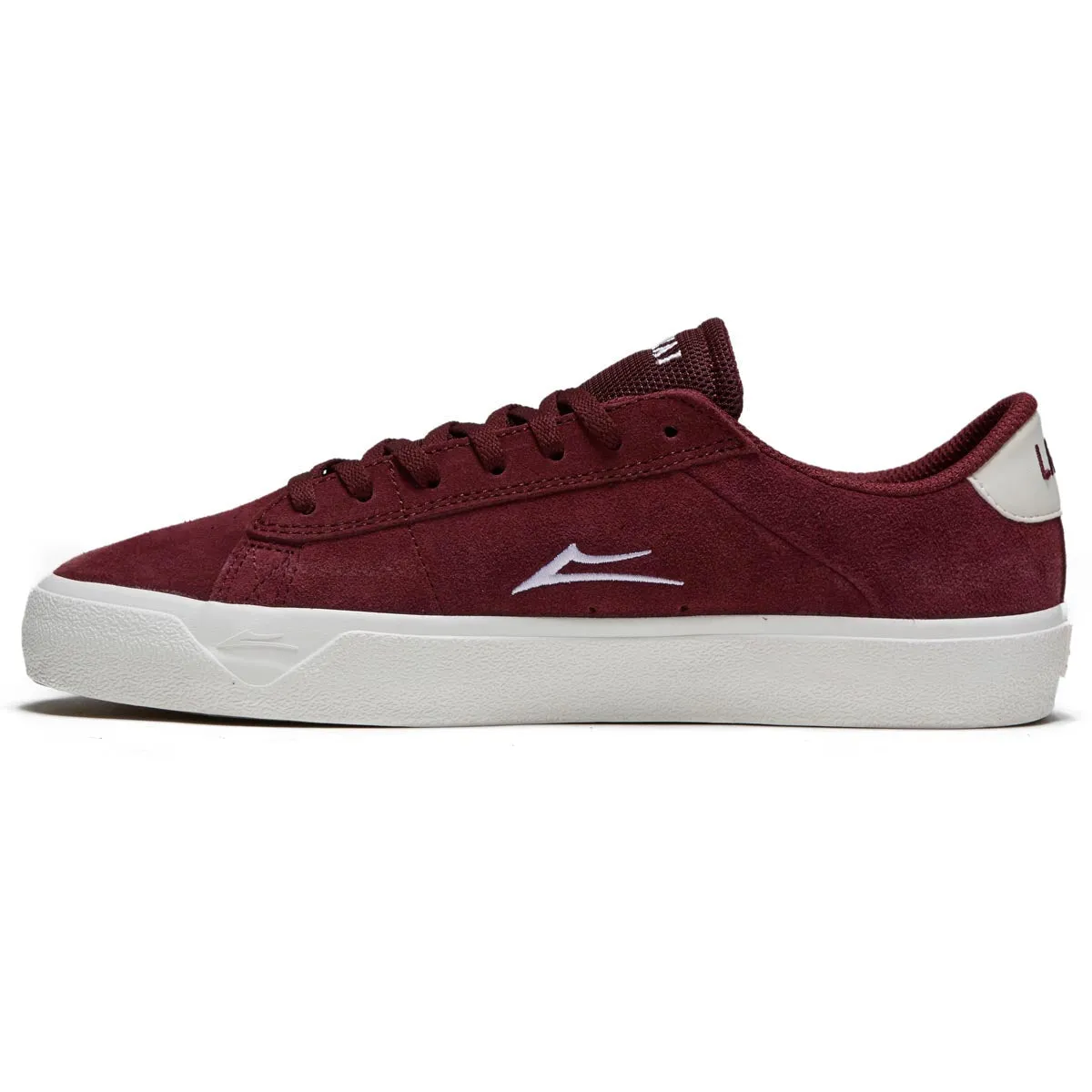 Lakai Newport Shoes - Burgundy Suede