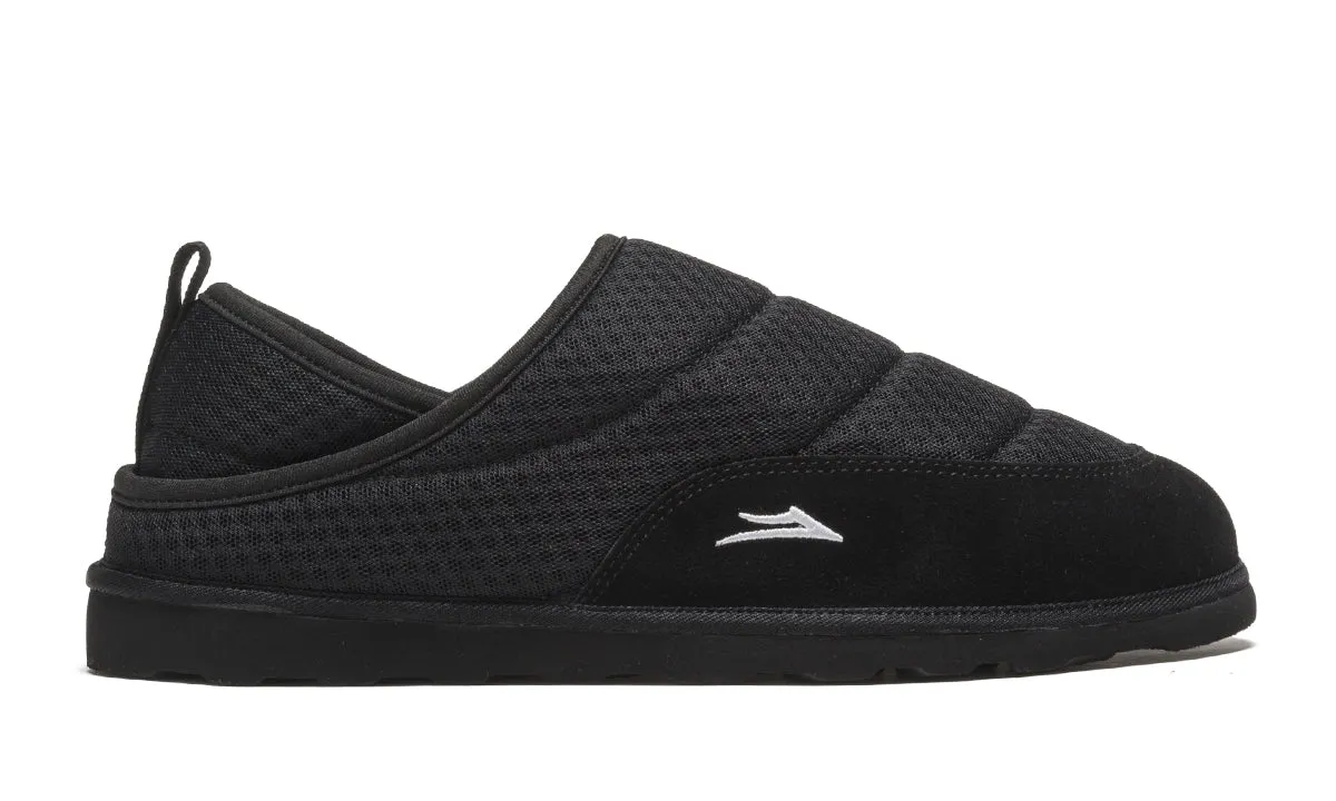 Lakai Owen Slipper - Black Mesh