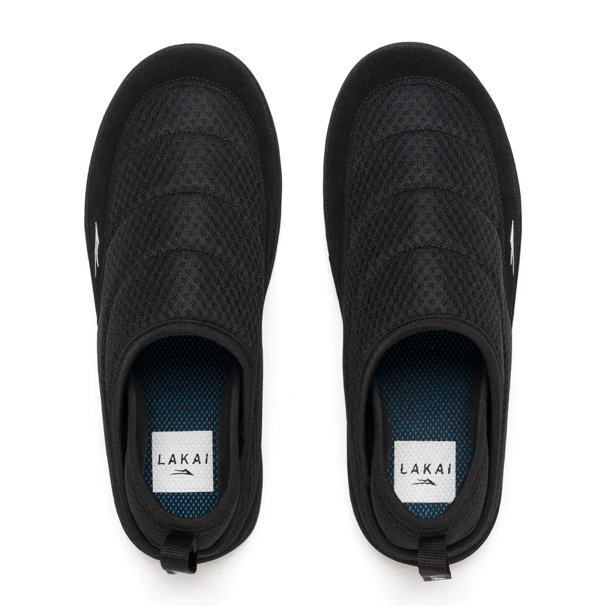 Lakai Owen Slipper - Black Mesh