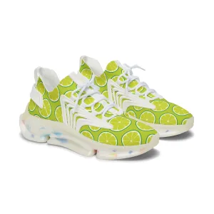 Lemonade Lime Women's Mesh Sneakers