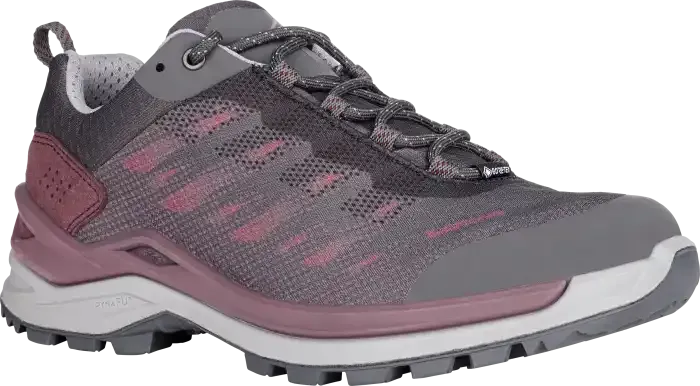 LOWA WOMENS FERROX GTX LOW - ANTRACITE / BROWN ROSE