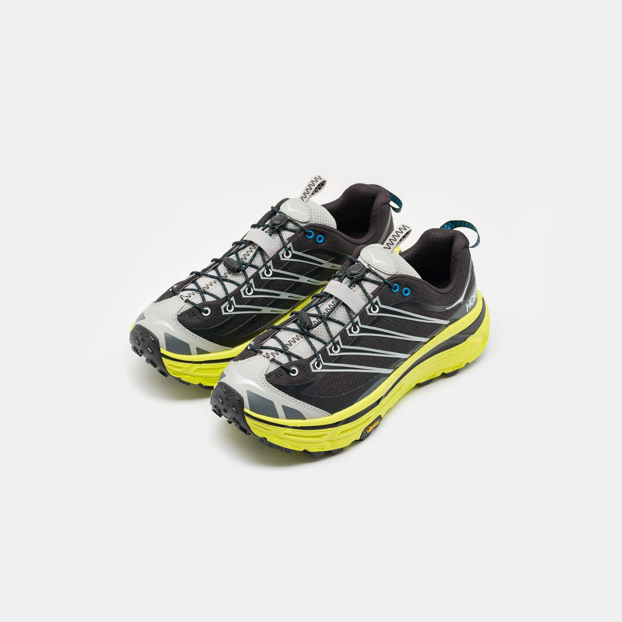 Mafate Three2 Sneaker in Black/Hoka Citrus