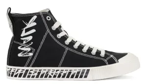 Men's Canvas Shoes Mid-Tube