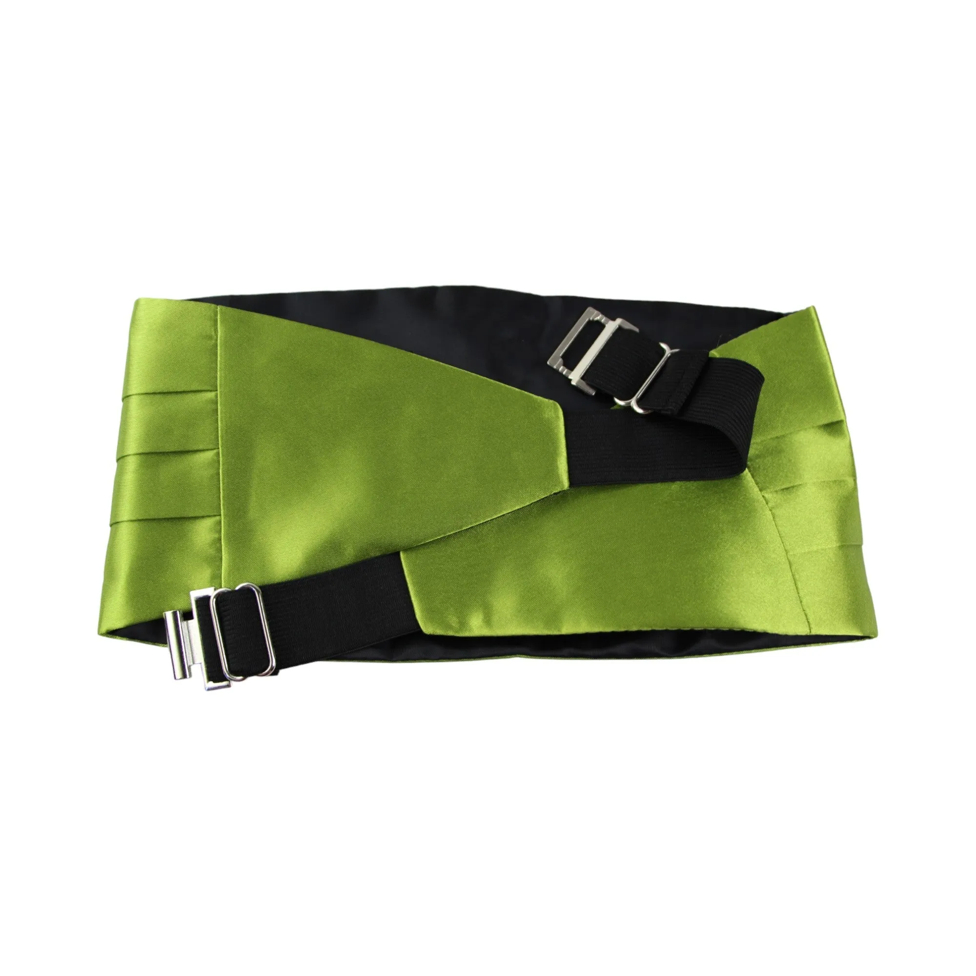 Mens Light Green Adjustable Cummerbund