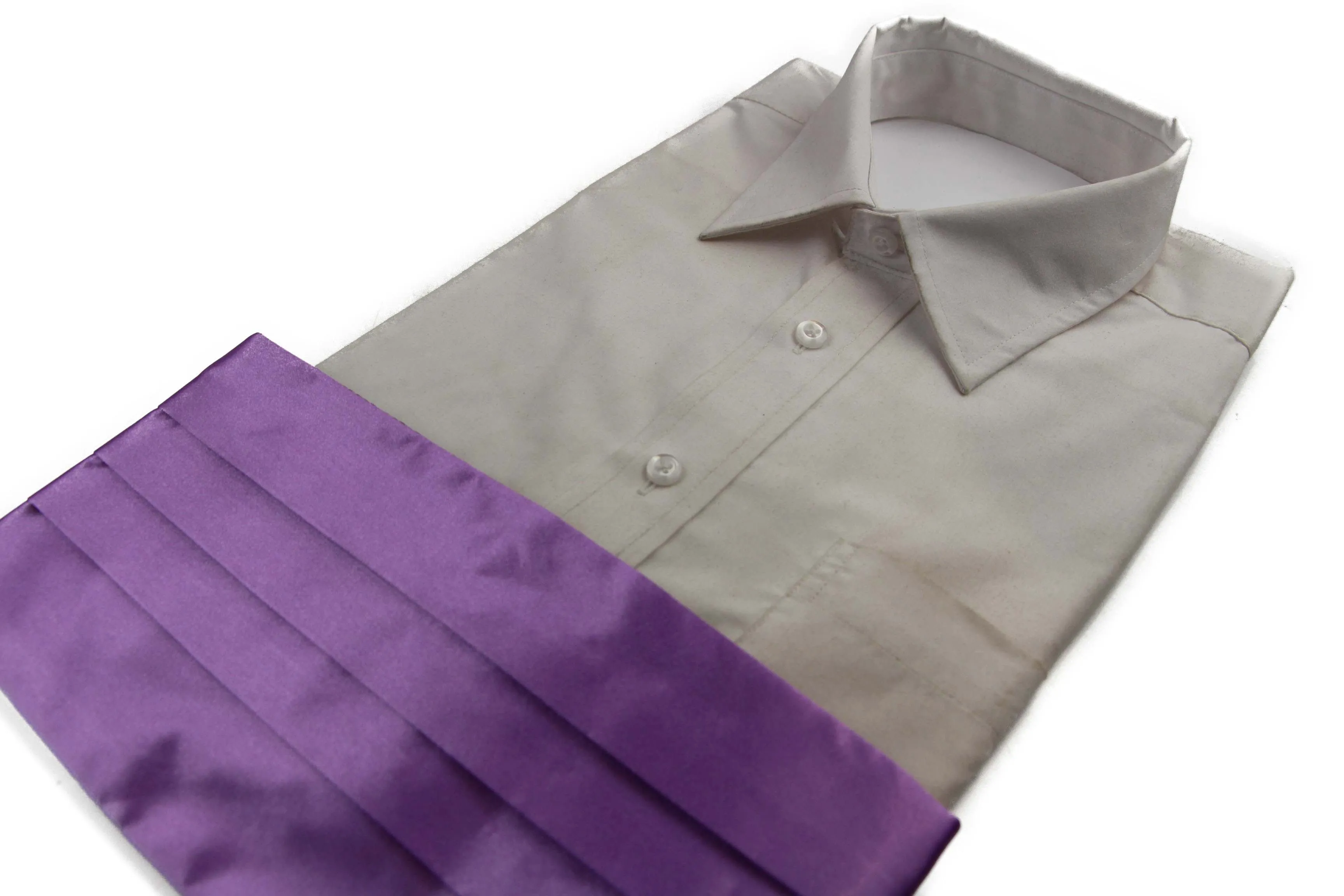 Mens Light Purple Adjustable Cummerbund