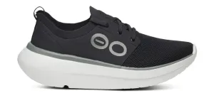 Men's Oofos OOmy STRIDE 5087WHTBLK Color:  White/Black