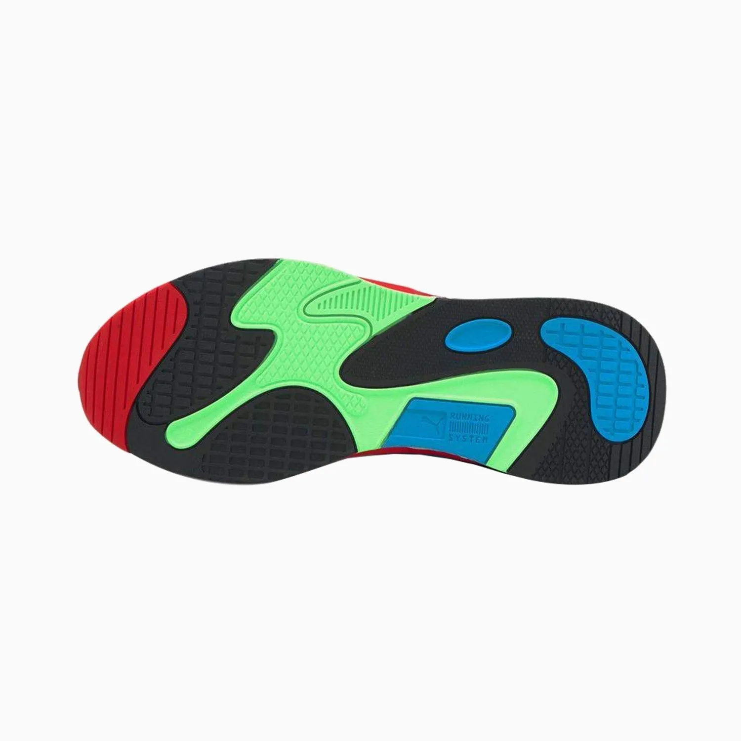 Men's RS-Fast "Black Elektro Green" Sneakers