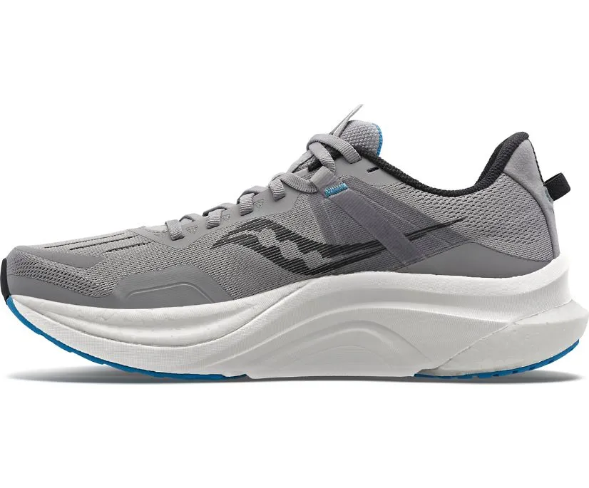 Men's Saucony Tempus Color: Alloy | Topaz (WIDE WIDTH)