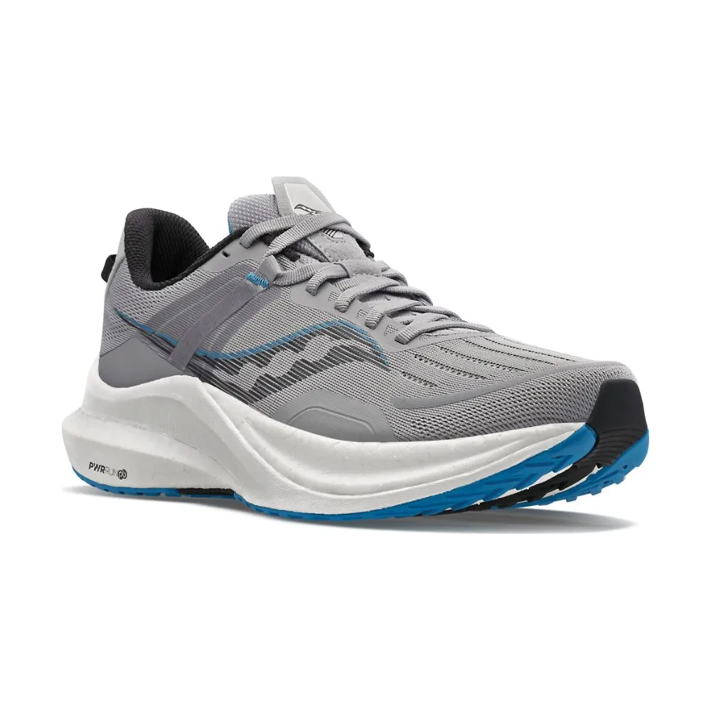 Men's Saucony Tempus Color: Alloy | Topaz (WIDE WIDTH)